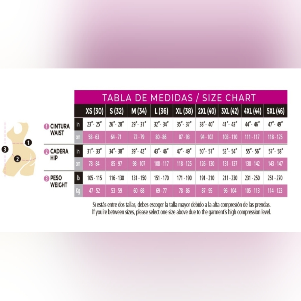 Black - SHAPEWEAR / COMPRESSION SHORT THIGH-length - Picture 8 of 9